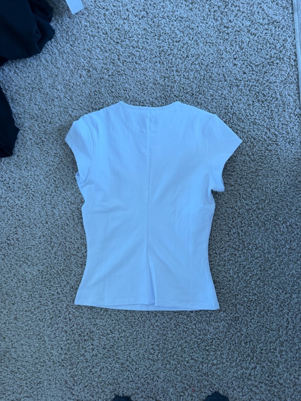 TankAir Women's White Crewneck Short-Sleeve Tee - Picture 2 of 2